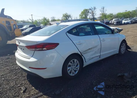 2017 Hyundai Elantra Se из США, поврежденный, VIN 5NPD74LF1HH174839